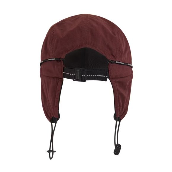 Supreme Packable Earflap Camp Cap - Burgundy - Picture 2 of 7